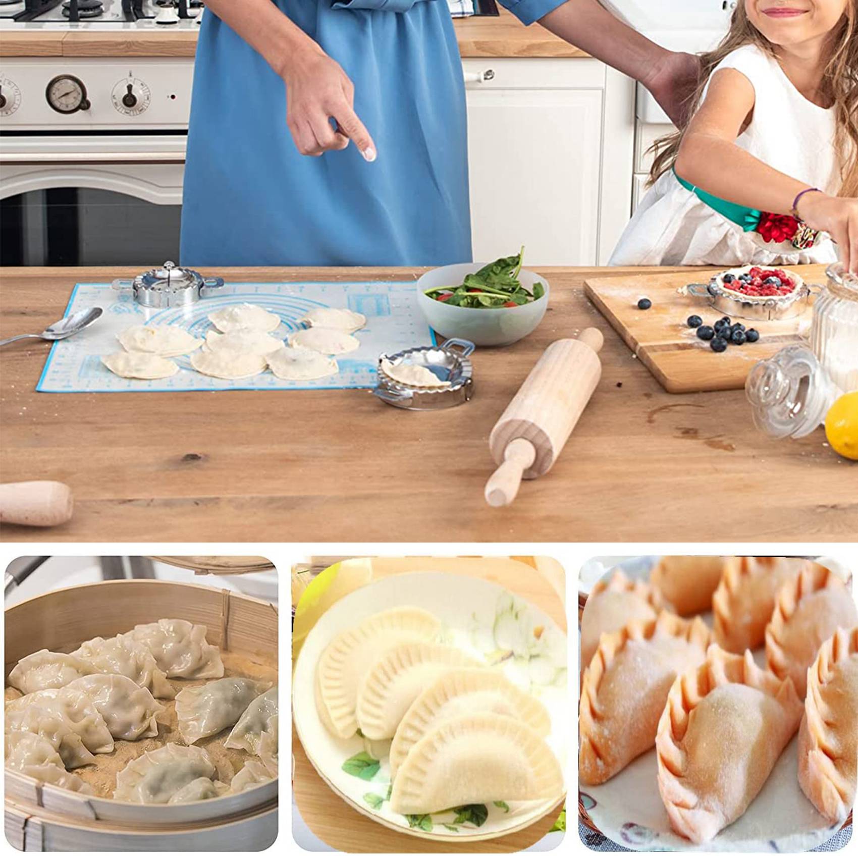 FAST-Dumplings Maker 8 Pcs, Pr - огляд і ціна Gyoza Dumpling Maker