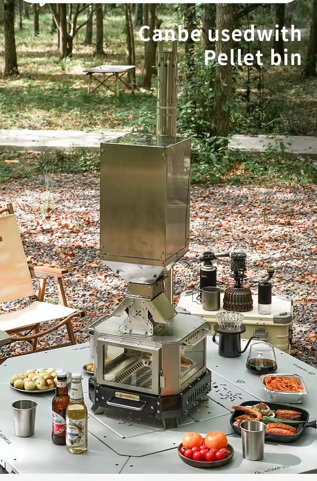 HOMFUL Portable Firewood Stove - огляд і ціна Home Cooking Cookbook