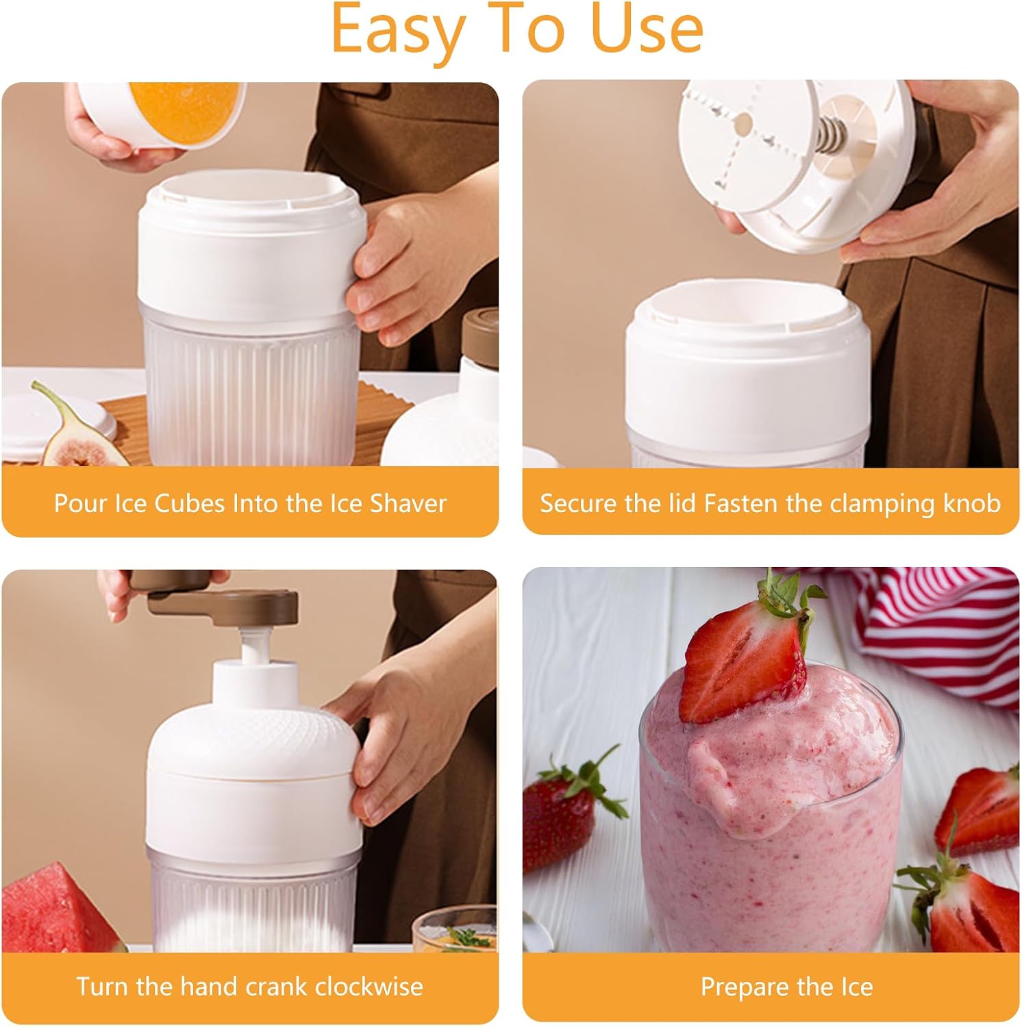 Portable Manual Ice Shaver Sno - огляд і ціна Home Cooking Recipes