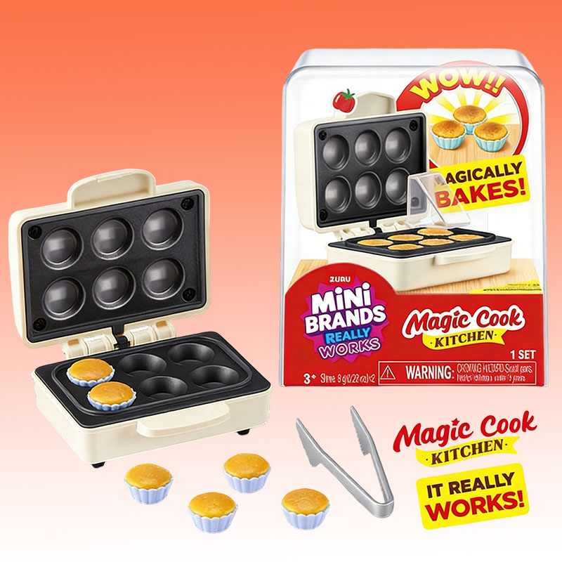 ZURU Mini Brands Magic Cook Ki - огляд і ціна Home Cooking Cookbook