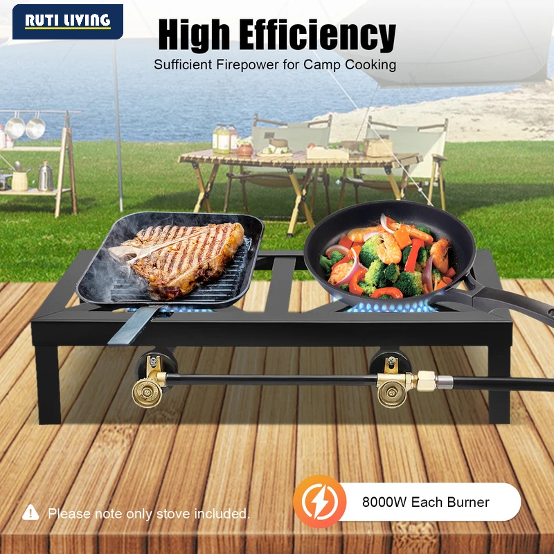Portable 1/2 Burner Outdoor Ga - огляд і ціна Home Cooking Gas
