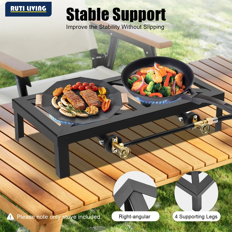 Portable 1/2 Burner Outdoor Ga - огляд і ціна Home Cooking Gas