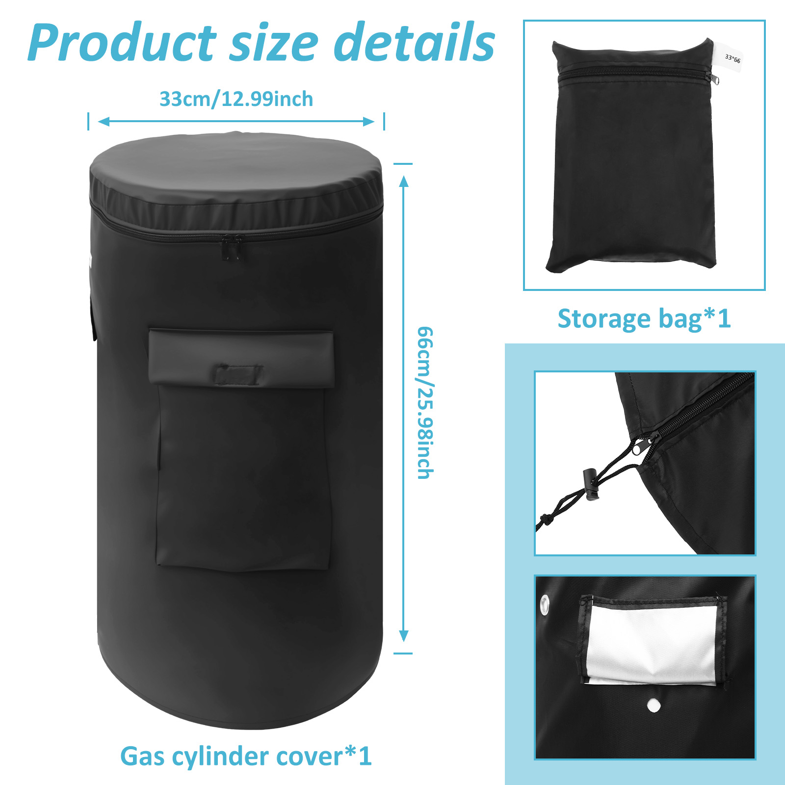 Oxford Cloth Propane Tank Cove - огляд і ціна Home Cooking Gas