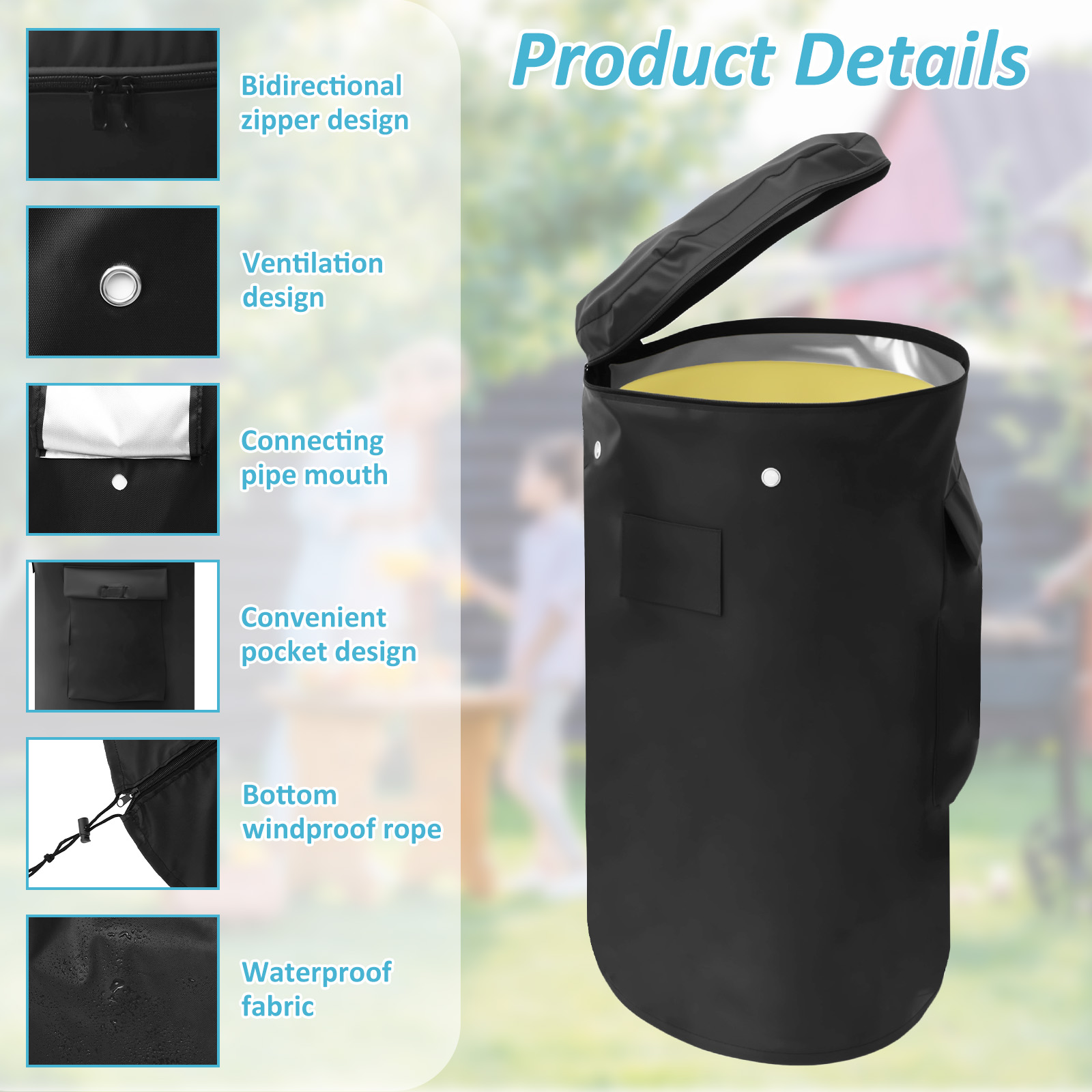 Oxford Cloth Propane Tank Cove - огляд і ціна Home Cooking Gas