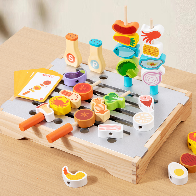 Children's Wooden Imitation Ba - огляд і ціна Home Cooking Cookbook