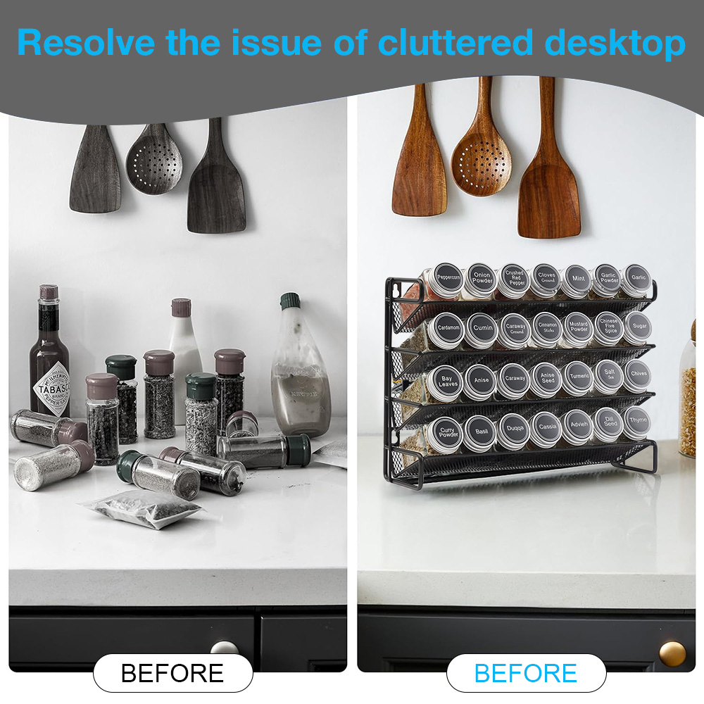 4 Tier Kitchen Spice Rack Cupb - огляд і ціна Home Cooking Recipes