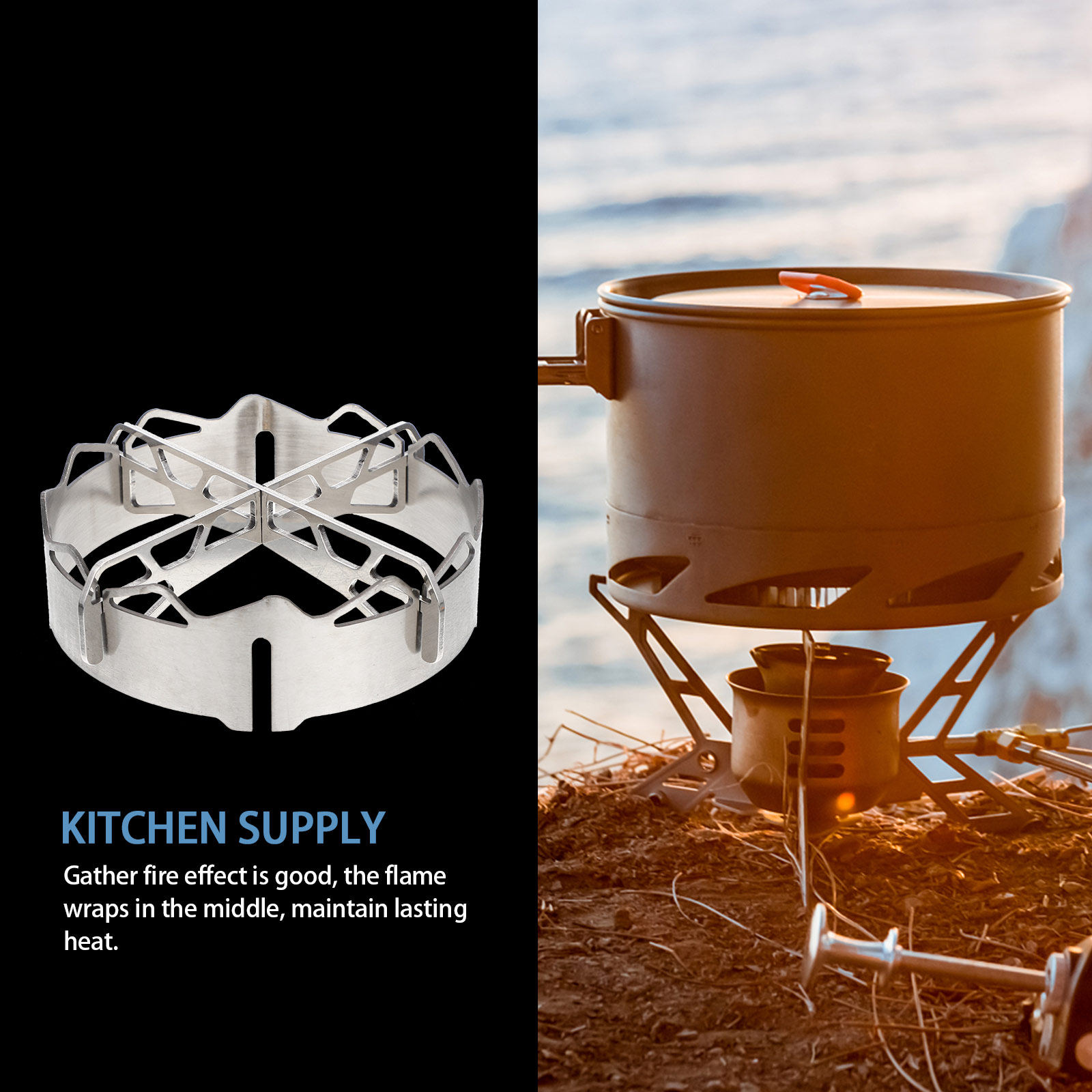 Stove Windproof Stainless Stee - огляд і ціна Home Cooking Gas
