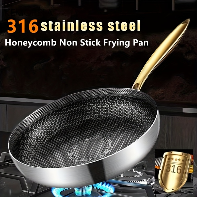 316 Stainless Steel Frying Pan - огляд і ціна Home Cooking Cookbook