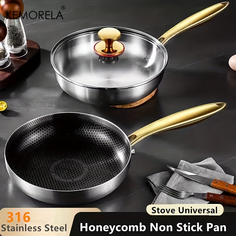 316 Stainless Steel Frying Pan - огляд і ціна Home Cooking Cookbook