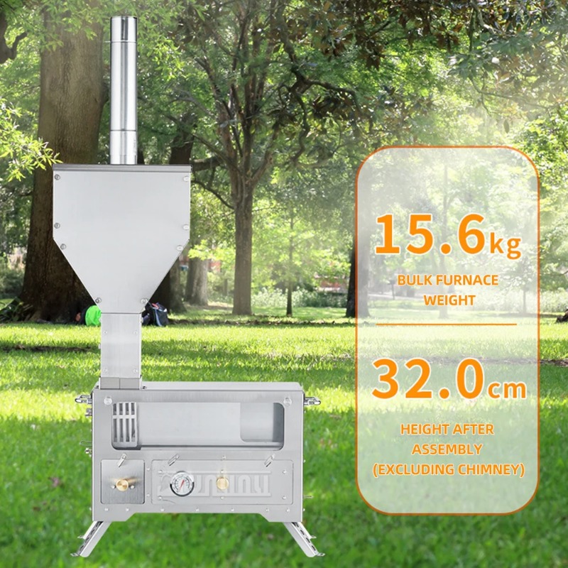 Portable Outdoor Fire Wood Hea - огляд і ціна Home Cooking Heater