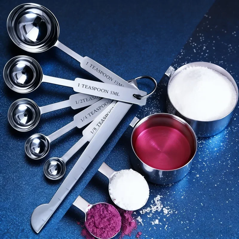 Stackable Stainless Steel Meas - огляд і ціна Home Cooking Cookbook